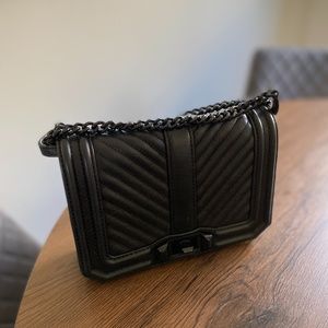REBECCA MINKOFF BLACK BAG ( $125)